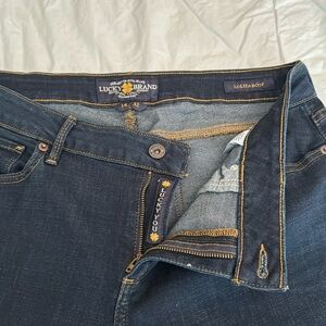 Lucky brand, size 14 length 32 Lolita boot jeans, brand new no tag